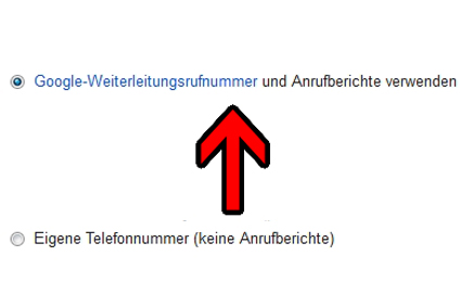 Automatische Umstellung Eigene Telefonnummer auf Weiterleitungsrufnummer