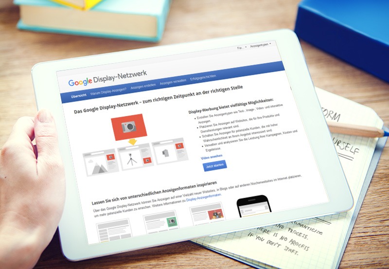 Google Adwords im Displaynetzwerk
