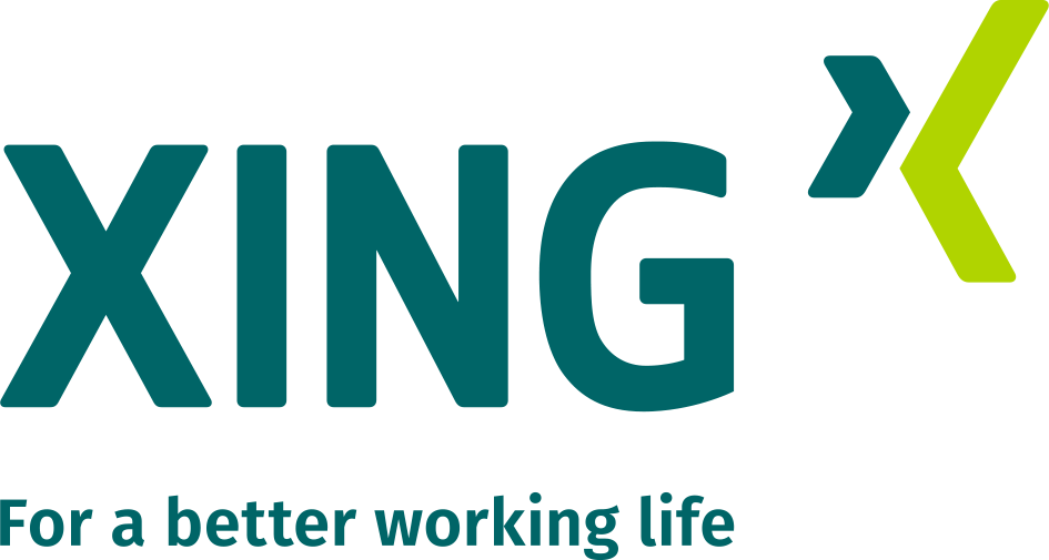 XING-Logo mit Claim