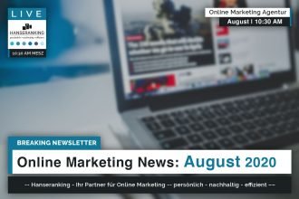 Online Marketing News August